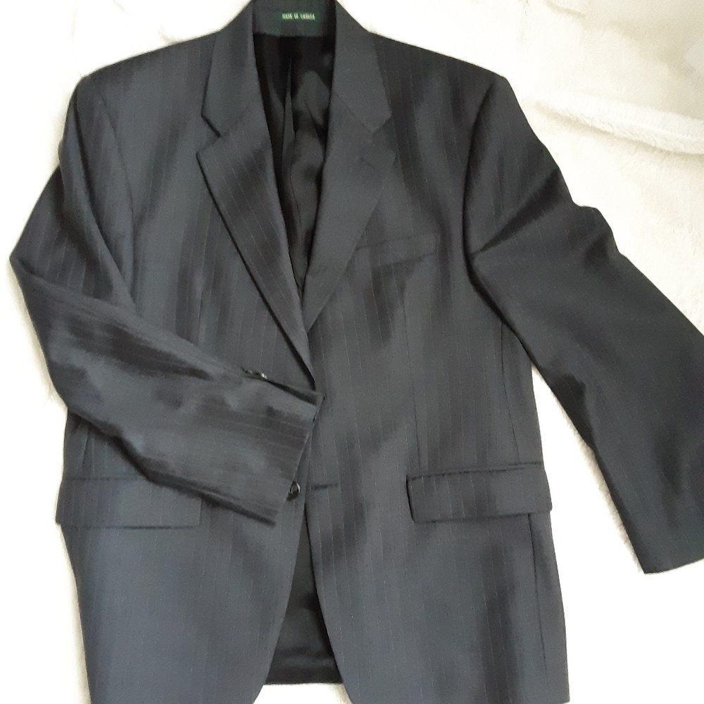 Ralph Lauren grey pinstripe size 40s suit jacket